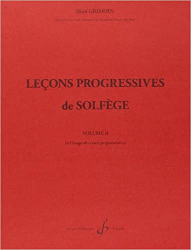 32 Lecons Progressives De Solfege Volume 2